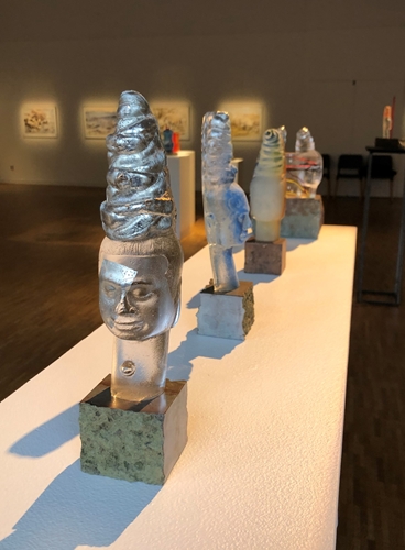Från senaste utställningen i Oskarshamns konsthall